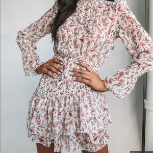 GUETTA MINI DRESS WHITE